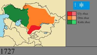 The History of Kazakhstan Every Year [upl. by Inahs736]