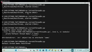 How to develop thread based applications in python  Day99 [upl. by Lowndes56]