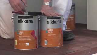 Sikkens How to prepare and coat a timber deck [upl. by Aniela324]