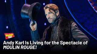 Andy Karl Talks Joining the Cast of Moulin Rouge on Broadway [upl. by Brigitta]