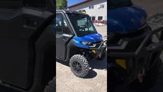 2021 CanAm Defender HD10 Limited [upl. by Attelliw491]