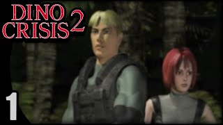 Dino Crisis 2 Part 1  Another Dinosaur Accident [upl. by Anawqahs]