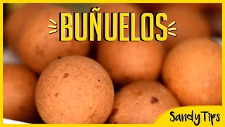 Cómo Hacer Buñuelos Colombianos Perfectos Con 4 Ingredientes y en 5 Minutos  Sandy Tips [upl. by Haymo]