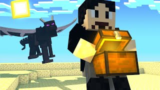 First To Steal Treasure From Ender Dragon Wins  MineCraft Challenge [upl. by Avika]