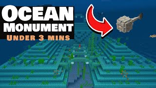 Kill the Elder Guardians Under 3 Minutes  Minecraft Tutorials and Guides [upl. by Ohs]