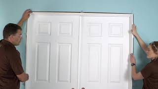 Installing an Interior Double Door [upl. by Akeinahs]