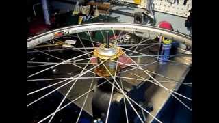 Sturmey Archer S3X fixed gear 3 speed How it works [upl. by Rehpinnej454]