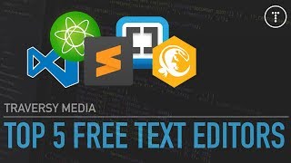 My Top 5 Free Text Editors For Web Development [upl. by Natassia]