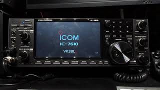 Icom IC7610 Firmware Update V106 UPDATE NOW [upl. by Elleb147]