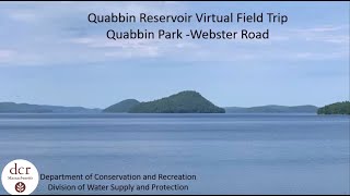 Quabbin Reservoir Virtual Tour [upl. by Ardnalahs]