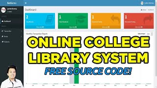 College Library Management System in PHP MySQL  Free Download Source Code [upl. by Gerek103]