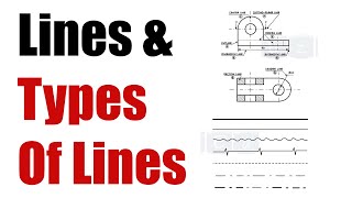 What are Lines amp Types Of Lines in Engineering Drawing [upl. by Donalt]