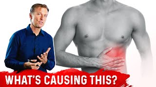 Left Side Abdominal Pain Under Ribs – Causes amp Remedies Covered by Dr Berg [upl. by Yllaw120]