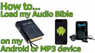 How to load my Audio Bible on my MP3 player [upl. by Ahsele157]