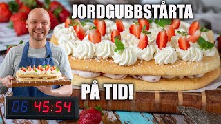 Enkel jordgubbstårta  På tid [upl. by Crenshaw]