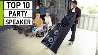 Top 10 Loudest Party Speakers You Should Buy [upl. by Seldan]