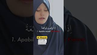 Murotal sedih Surah Al Waqiah irama Bayyati By Yosi Nofita Sari belajarirama murotal alwaqiah [upl. by Cammi]