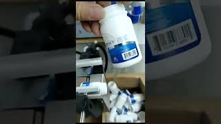 Aquila TB100 Automatic Bottle Labeling Machine in Action [upl. by Ayet]