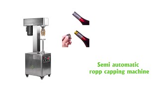 Wine Bottle Screw Capping Machine Stelvin Screw Cap Capper Manual Wine Capper [upl. by Nanoc]