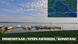 Teil 1  125 km Rundfahrt BodenseeUntersee Stein am Rhein CH Konstanz ♡ rennrad video [upl. by Htabmas]