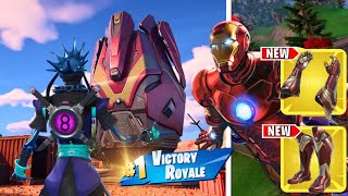 New IRON MAN MYTHIC EXPLOSION VICTORY  Full Fortnite Battle Royale Gameplay [upl. by Assiluy]