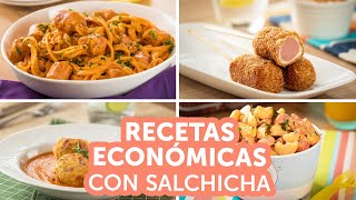 Recetas económicas con salchicha  Kiwilimón [upl. by Marnie]