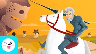 Don Quijote de la Mancha para niños  Cuentos clásicos [upl. by Anaile]