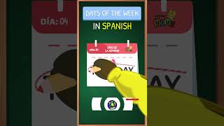 DAYS OF THE WEEK IN SPANISH FOR KIDS [upl. by Gnuhn]