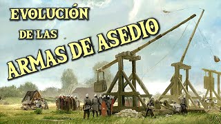 Evolución de las ARMAS DE ASEDIO ⚔️ Catapultas y trabuquetes ⚔️ Documental Historia Guerra [upl. by Aerdied350]