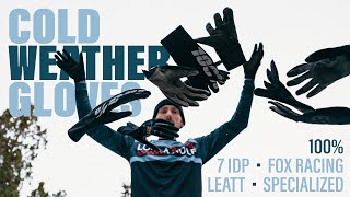 Winter Riding Gloves  Cold Weather Mountain Bike Glove Group Review [upl. by Obie417]