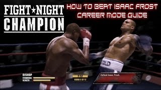 Fight Night Champion  How to beat Isaac Frost guide  Career Mode  GOAT [upl. by Ciardap]