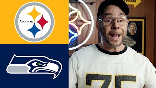 Pittsburgh Dad Reacts to Steelers vs Seahawks  2023 NFL Week 17 [upl. by Repip]