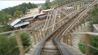 El Toro Front Seat onride HD POV Freizeitpark Plohn Germany [upl. by Arquit]