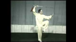 32式太極劍（1  8 式教學  C）Taiji sword  32 forms（form 1  8 instruction  C） [upl. by Saqaw]