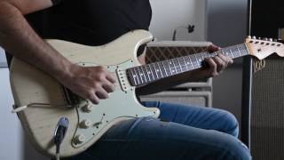 The clean tone of a Fender Stratocaster and Vox AC30 [upl. by Golub773]