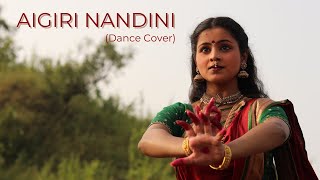 Aigiri Nandini  Classical Dance Cover  Tanvi Kadam [upl. by Hgielsa]