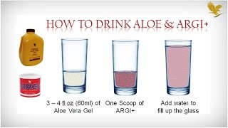 Aloe Vera and ARGI Plus Benefits by Forever Living [upl. by Hara]