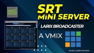 Conectar Celular a Vmix con Larix Broadcaster SRT Mini Server [upl. by Arette]