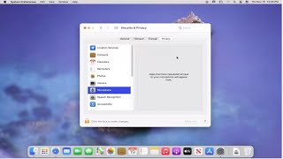 How To Manage Apps Accessing Your Macs Camera and Microphone Tutorial [upl. by Cyb]