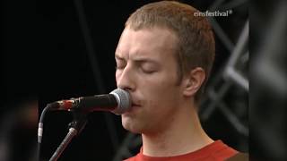 Coldplay Yellow Live Glastonbury 2002 [upl. by Ynneh]