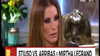 Editorial de Santiago Cúneo Stiusso vs Arribas  Mirtha Legrand [upl. by Saraann530]