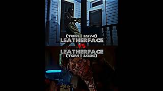 Leatherface 1974 vs Leatherface 1986 the texas chainsaw massacre tcm leatherface vsbattle [upl. by Aiken703]