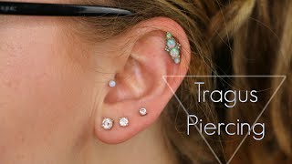 All About My TRAGUS Piercing [upl. by Kra]