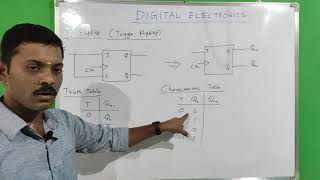 T Flip flop  Toggle Flipflop  Tamil  Digital Electronics [upl. by Ahsiema]