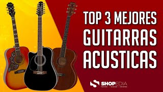 🏆 TOP 3 MEJORES GUITARRAS ACUSTICAS 2023  COMPARACIÓN Y ANÁLISIS [upl. by Ecnerol]