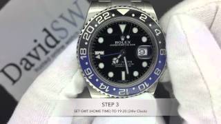 GMT Master 2 Basic Tutorial [upl. by Esinart694]