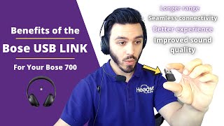 5 Reasons You Should Use The Bose USB Link Adapter For Your Bose 700 [upl. by Inatirb]