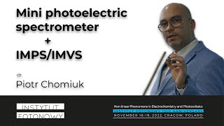 12 quotMini photoelectric spectrometer  IMPSIMVSquot by dr Piotr Chomiuk [upl. by Calendra]