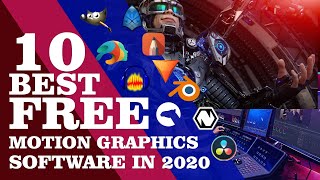 10 Best FREE Motion Graphics Software in 2020 [upl. by Cameron]