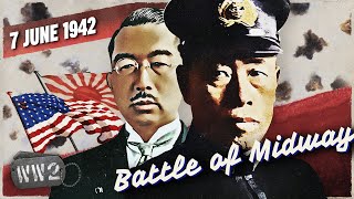 145c  Midway pt2  A New War  WW2  June 7 1942 [upl. by Aerbua183]